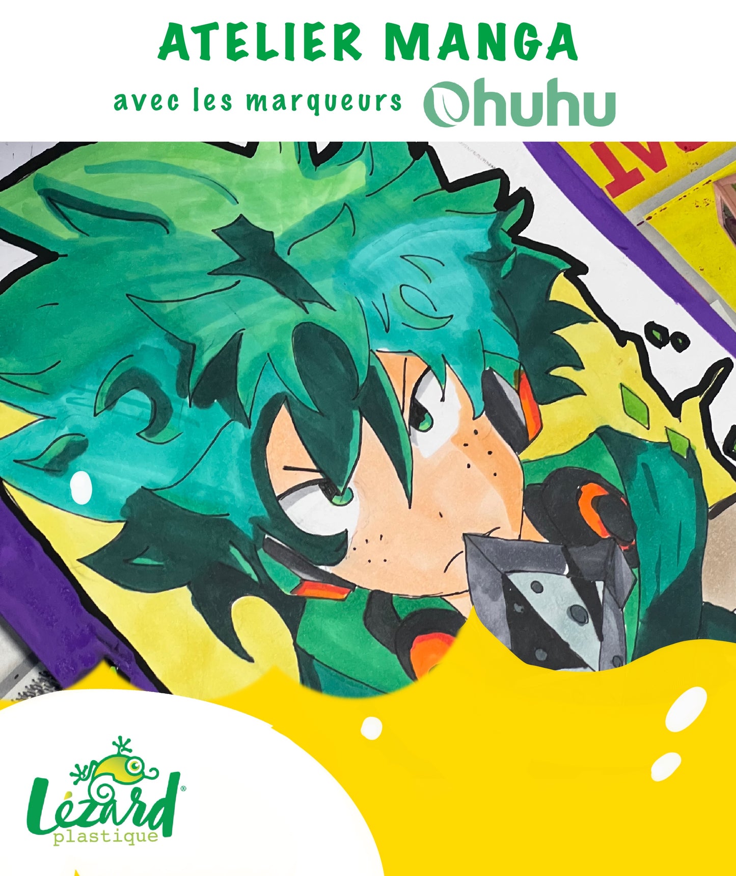 Atelier manga OHUHU du 2/04/2025